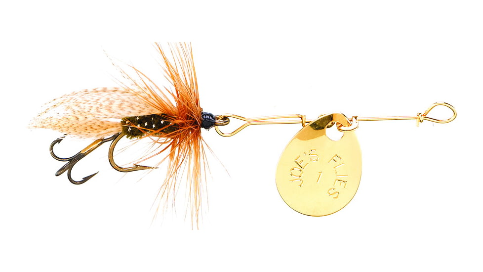 Joes Flies Short Striker Classic In-Line Spinner Fly, Sz 8, Trout Slayer, 240-8