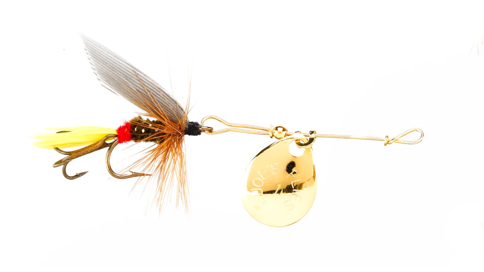 Joes Flies Short Striker Classic In-Line Spinner Fly, Sz 8, Wampus Cat, 113-8