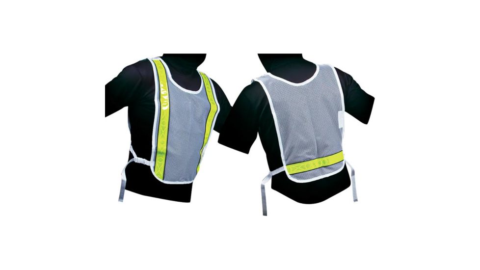 Jogalite Reflecive Xtraining Vest-white 8104