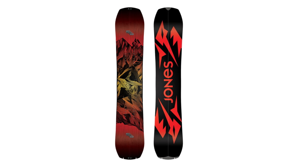Jones Mountain Twin Splitboards - Mens, Black, 157, J.21.SPM.MTN.XX.157.1