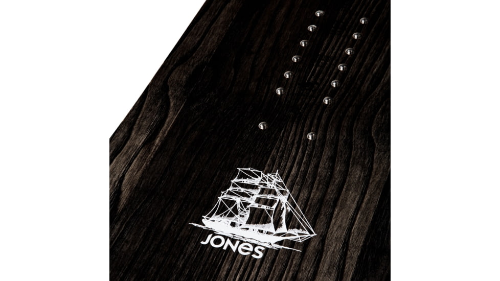 Jones Ultra Flagship Snowboards - Mens, Black Ash Veneer, 161, J.21.SNM.UFL.XX.161.1