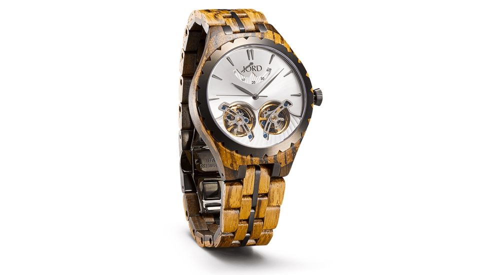 Jord Meridian Zebrawood and Dark Sandalwood, Brown J8010A03M