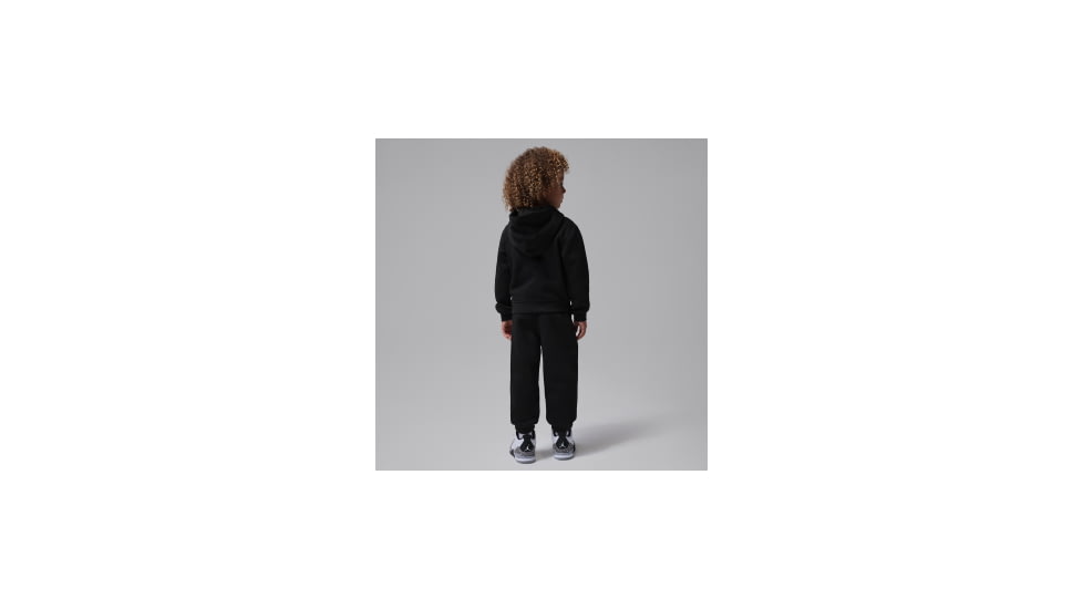 Jordan Jordan Brooklyn Fleece Toddler 2-Piece Full-Zip Hoodie Set in Black 75G141-023, Black, 4T, male, 1016056744-00199016140388