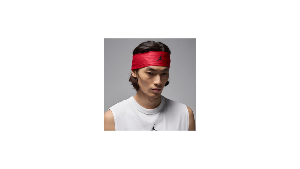 Jordan Jordan Dri-FIT Performance Sport Headband in Red J1011611-605, Red, One Size, unisex, 1015780809-00887791431981