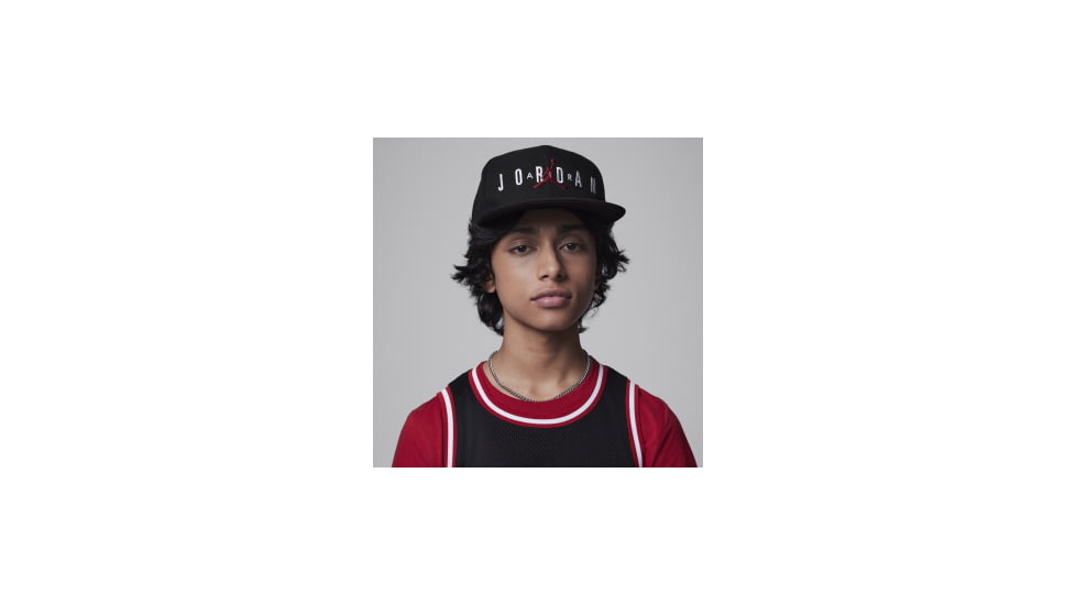 Jordan Jordan Jumpman Air Cap Big Kids Hat in Black 9A0128-023, Black, One Size, male, 12835769-00617847173929