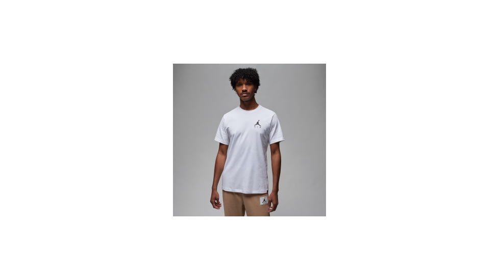 Jordan Mens Jordan Jumpman Air T-Shirt in White AH5296-100, White, S, male, 11990344-00887227862396
