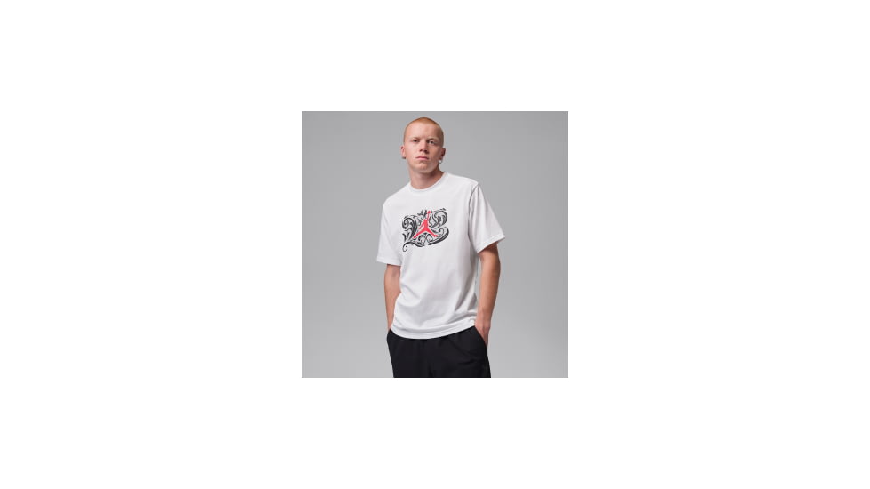Jordan Mens Jordan Sport Dri-FIT Graphic T-Shirt in White IV2439-100, White, L, male, 1015918670-00198959382435