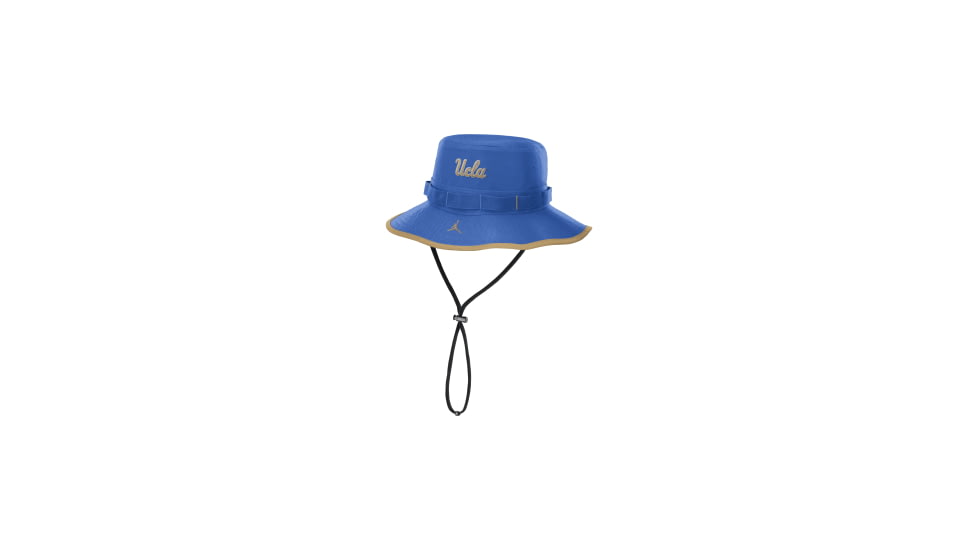 Jordan UCLA Bruins On-Field Apex Boonie Jordan Dri-FIT College Bucket Hat in Blue CLF24HWJC18NF0-UCL, Blue, S, unisex, 1015609882-00197833693469