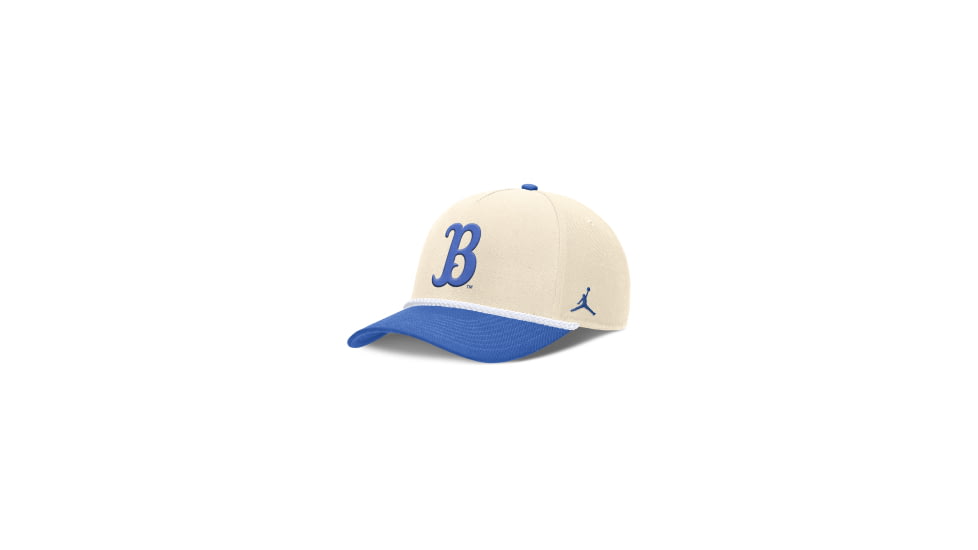 Jordan UCLA Primetime Rope 2-Tone Rise Jordan Brand College Adjustable Hat in Brown JC960C3HUCL-GD7, Brown, One Size, unisex, 1015971176-00198984044865