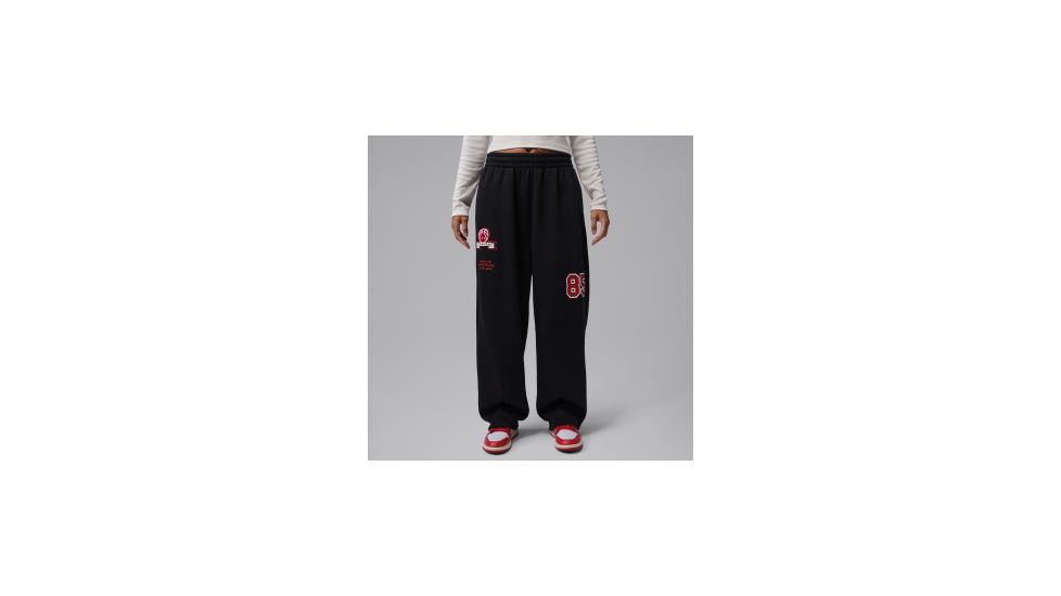 Jordan Womens Jordan Brooklyn Fleece Pants in Black IM6990-010, Black, XS, female, 1015947967-00198962207480