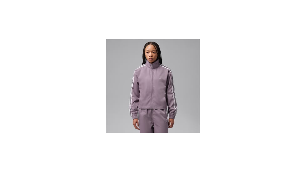 Jordan Womens Jordan Brooklyn Track Jacket in Purple IM6841-524, Purple, XL, female, 1015983500-00198966324183