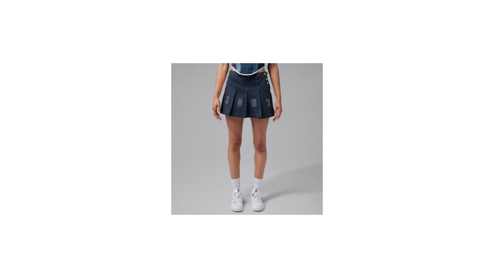 Jordan Womens Jordan Brooklyn x Howard University Pleated Skirt in Blue IR0224-419, Blue, 6, female, 1015915829-00198958976949