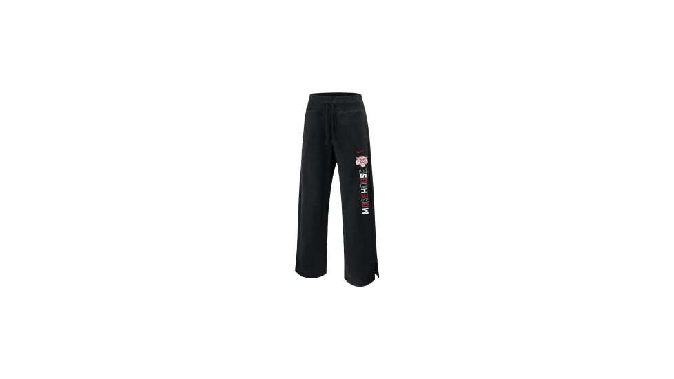 Jordan Womens Jordan College Morehouse College Phoenix Fleece Sweatpants in Black ZW75589MORE25-BLK, Black, S, female, 1015916067-00198261505911