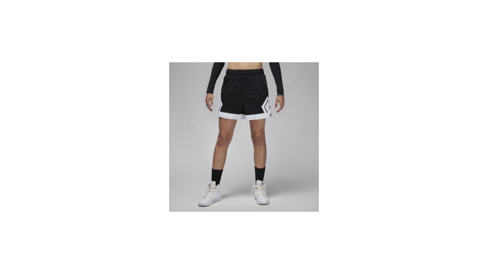 Jordan Womens Jordan Sport 4" Diamond Shorts in Black FN5134-010, Black, XS, female, 1014162384-00196975500574