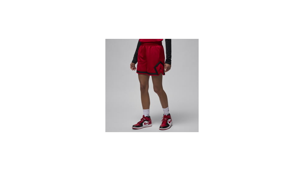 Jordan Womens Jordan Sport 4" Diamond Shorts in Red FN5134-687, Red, XS, female, 1015603323-00197599047834