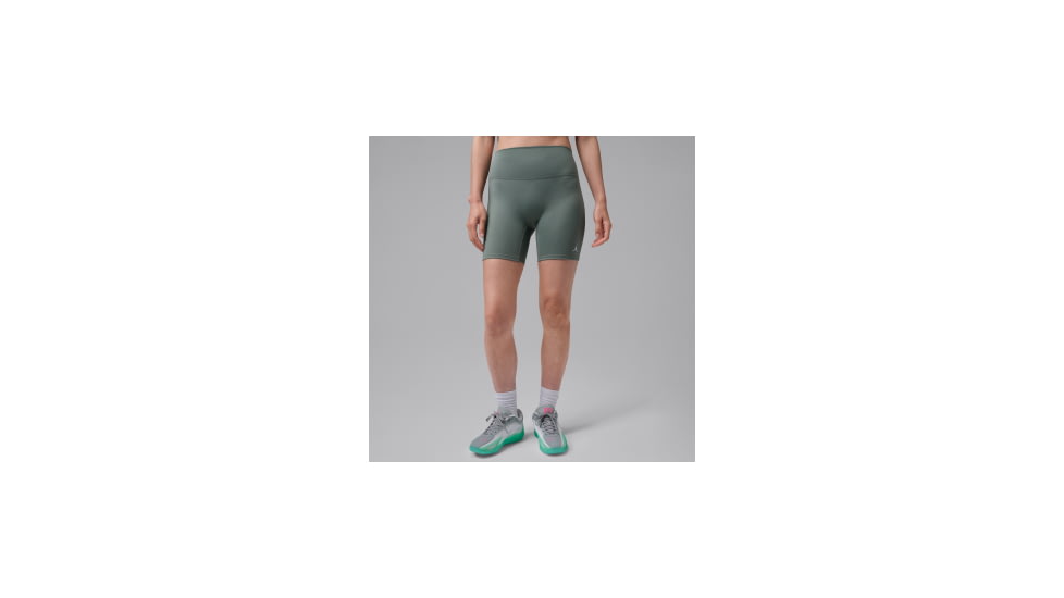 Jordan Womens Jordan Sport Dri-FIT High-Waisted 6" Shorts in Grey HQ9768-364, Grey, XL, female, 1015973156-00198965433794