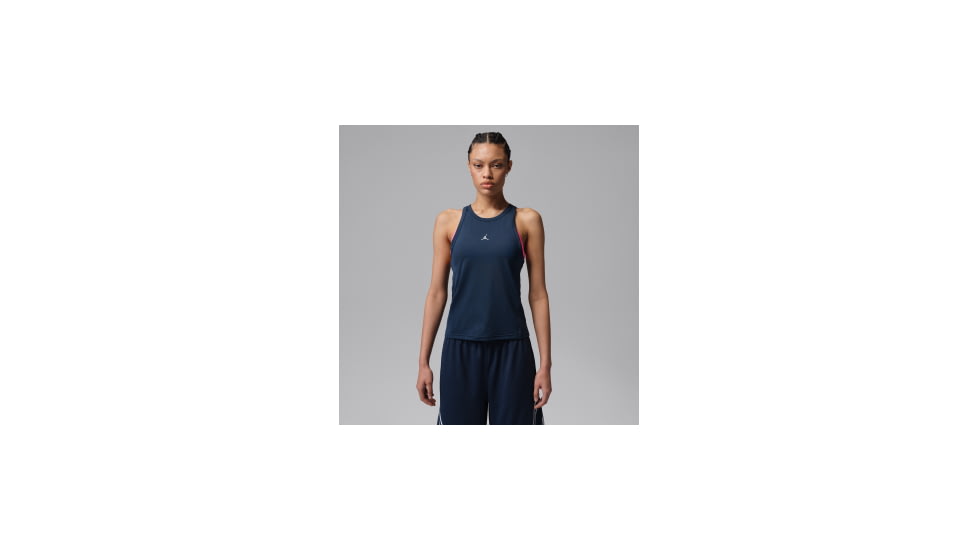 Jordan Womens Jordan Sport Essentials Dri-FIT Sleeveless Top in Blue IF2205-410, Blue, L, female, 1015836447-00198726564408