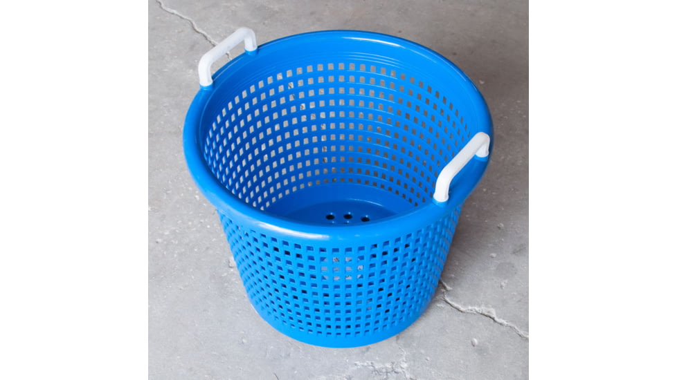 Joy Fish Fish Basket Hd Blue Plastic Basket With Handles 40Lb Capacity, FISHBASKET-BLUE