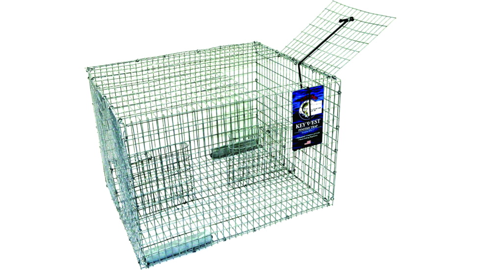 Joy Fish Key West Pinfish Trap Galvanized With Zinc Bar, Weights 15.5X13X11, PINFISH TRAP-KEY