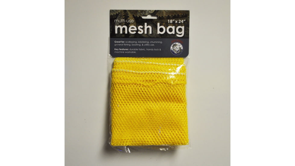 Joy Fish Yellow Mesh Bag, 18X24, MESHBAG18X24