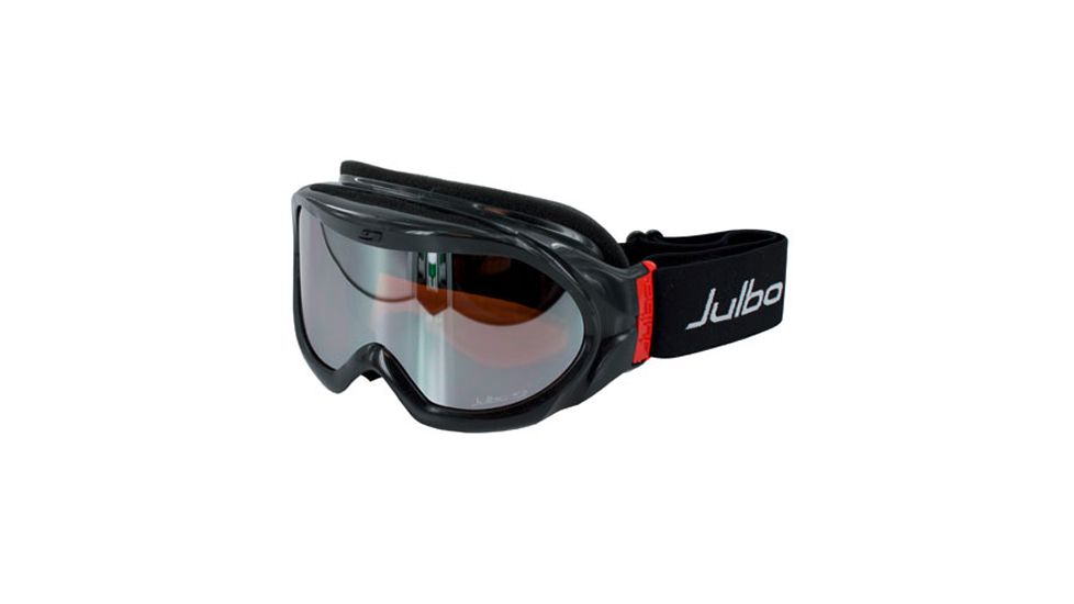 Julbo Apollo Goggles - Black/Red Frame, Cat 3 Orange/Flash Silver 71312140