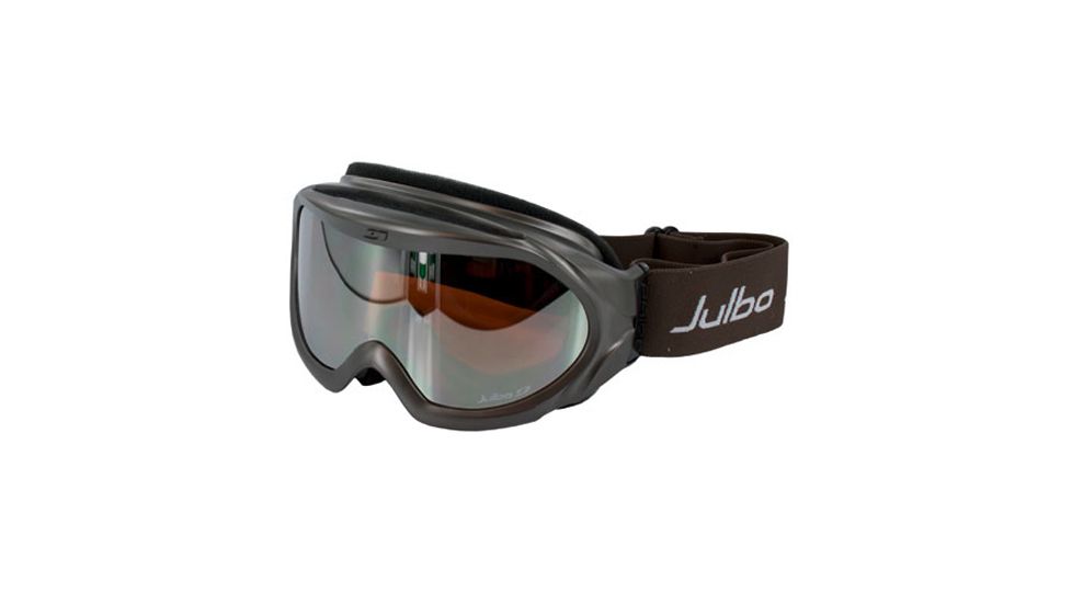 Julbo Apollo Goggles - Titan/Black Frame, Cat 3 Orange/Flash Silver 71312500