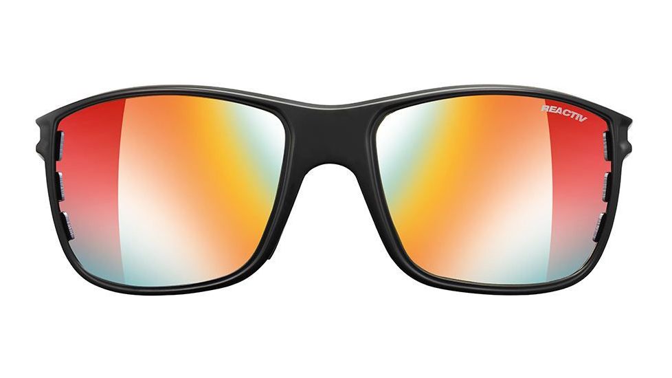 Julbo Arise Sunglasses Matte Black Frame with Zebra Light fire Lenses, J5183314