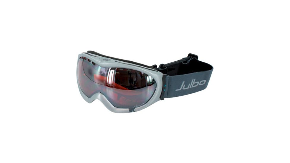 Julbo Around Excel OTG Goggles - Silver Frame, Silver Flash/Orange tint lens 79112210