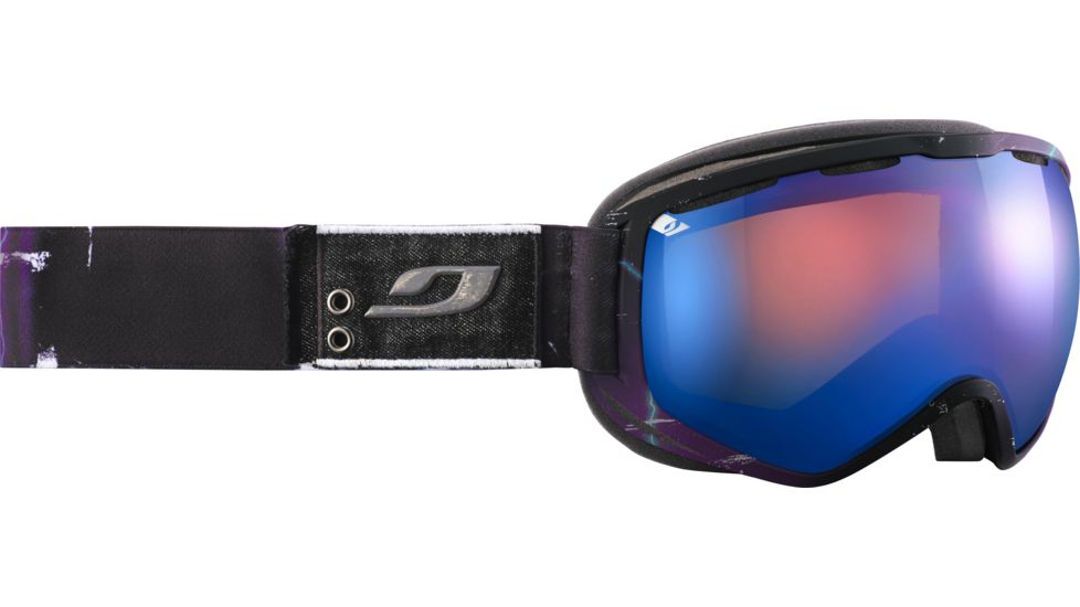 Julbo Atlas Goggles 80's Black with Orange Cat 3 Lenses, Large J73912146