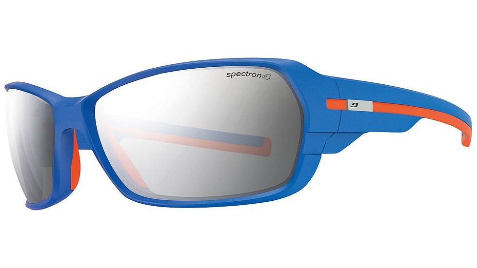 Julbo Dirt 2.0 Sunglasses, Matte Blue/Orange Frame w/Spectron 4 Lenses 4741212