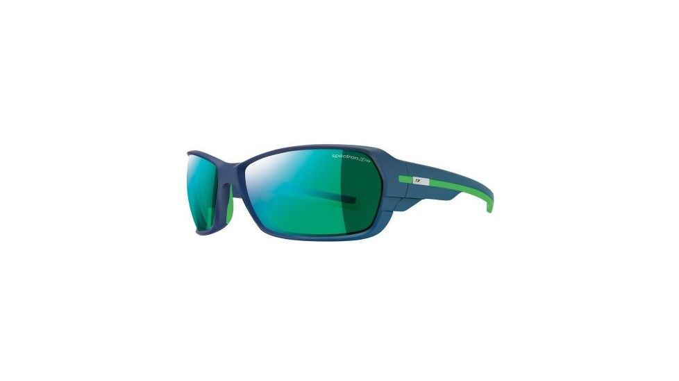 Julbo Dirt 2.0 Sunglasses, Matte Dark Blue/Green Frame w/Spectron 3CF Lenses 4741112