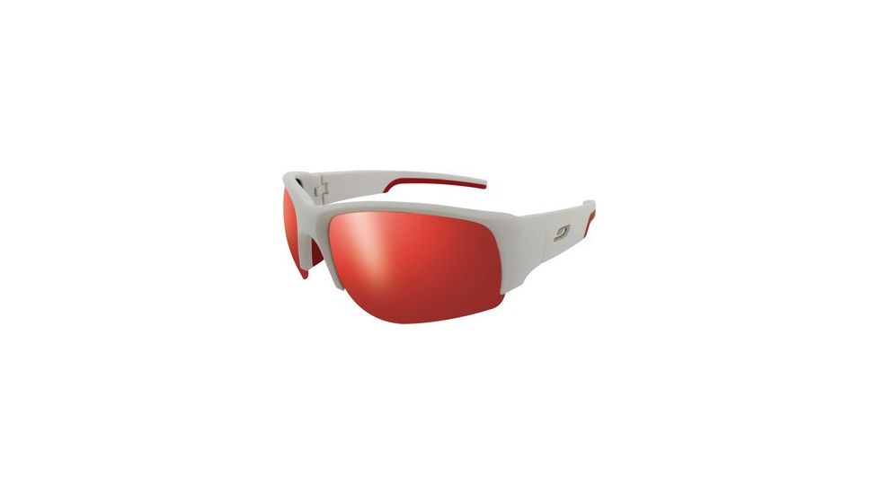Julbo Dust Sunglasses-Matte White-Red