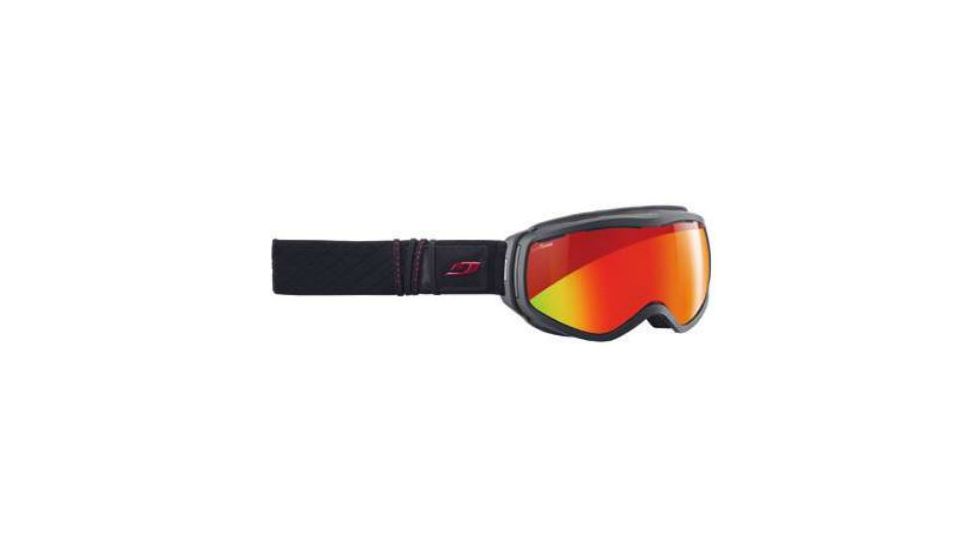 Julbo Elara Goggles, Black/Red Chic Stass with Snow Tiger Lenses, Large, J74773146