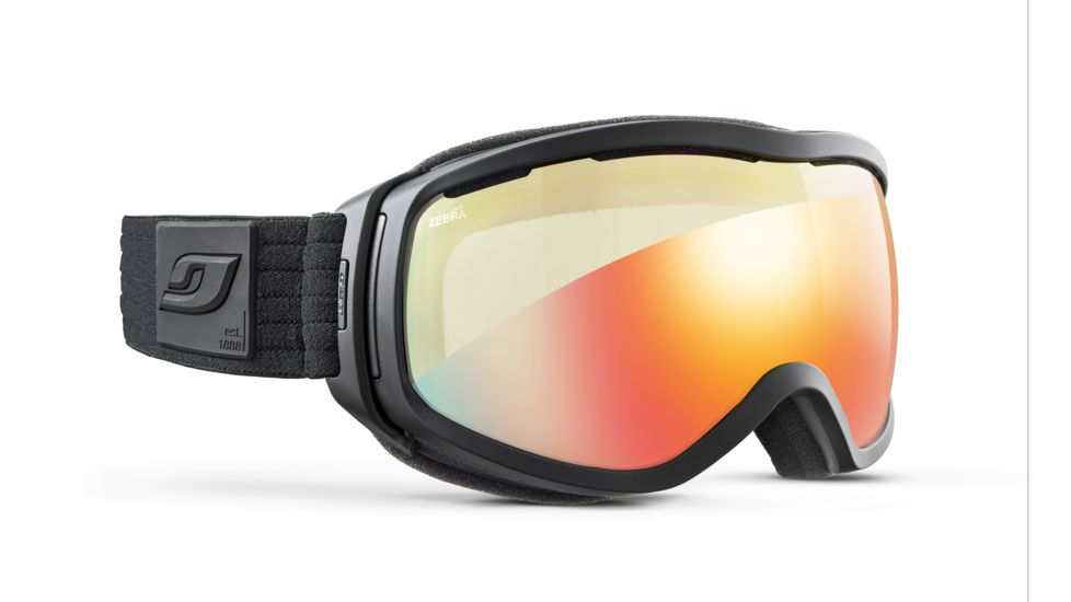 Julbo Elara Goggle with Full Black Frame, Zebra Light Lenses, J74732147