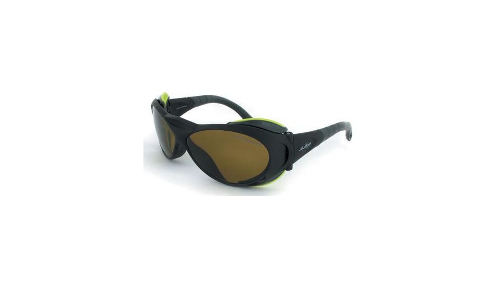 Julbo Explorer Sunglasses - Soft Black, Camel Antifog Lens