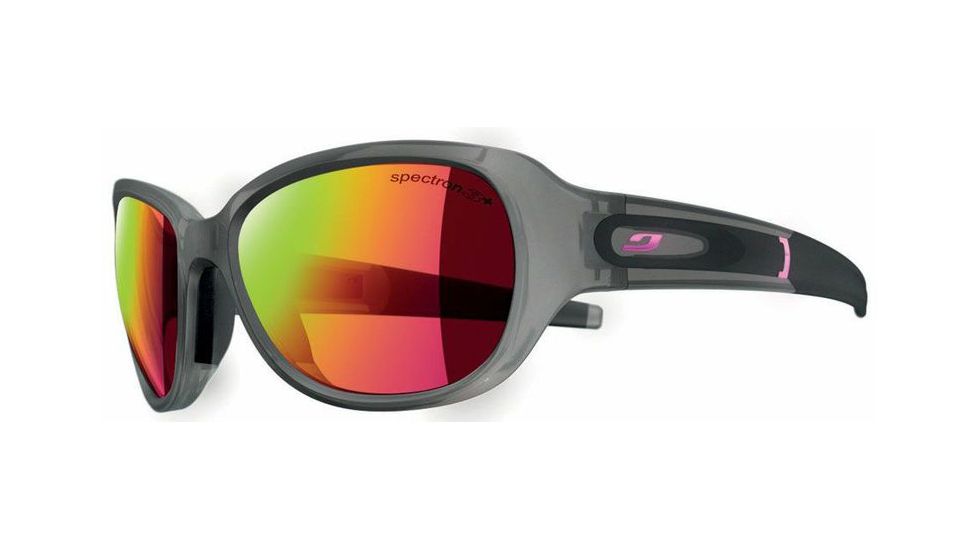 Julbo Fletchy Sunglasses, Grey w/ Multi Pink Spectron 3+ Lenses 4601121