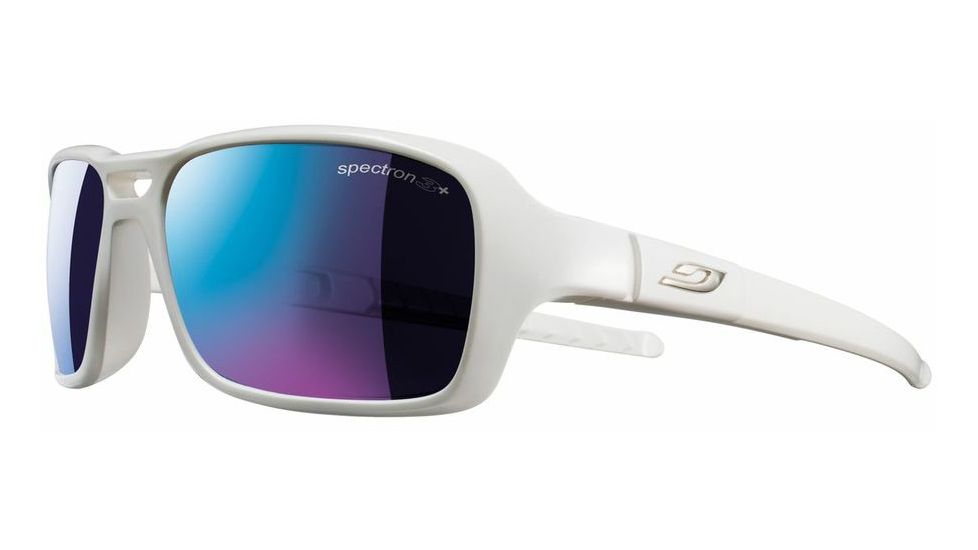 Julbo Gloss Sunglasses, Shiny White w/ Spectron 3+ Lenses 4561111