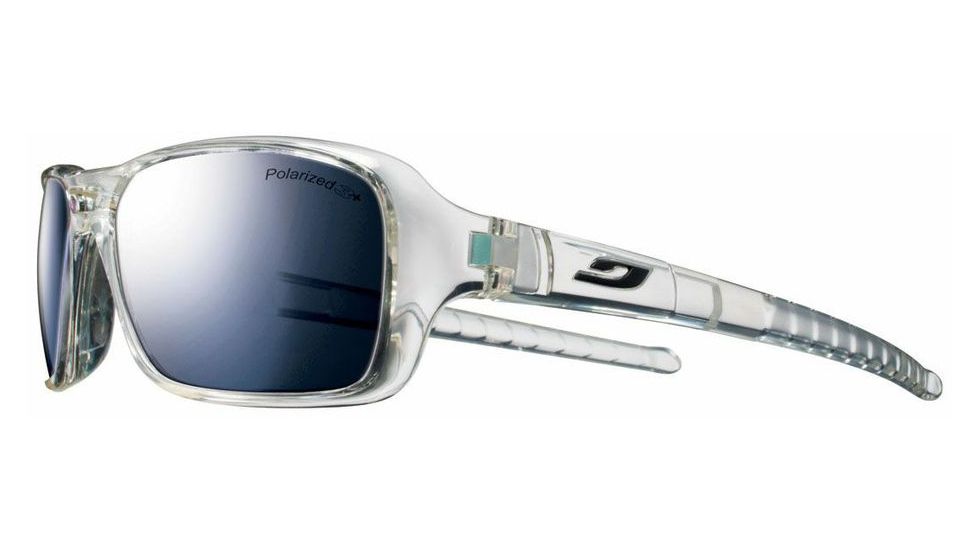 Julbo Gloss Sunglasses, White/Clear w/ Polarized 3 Lenses 4569100