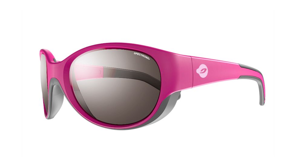 Julbo Lily Sunglasses with Spectron 3+ Lenses, Fuchsia/Dark Gray, 4-6 Years J4901119
