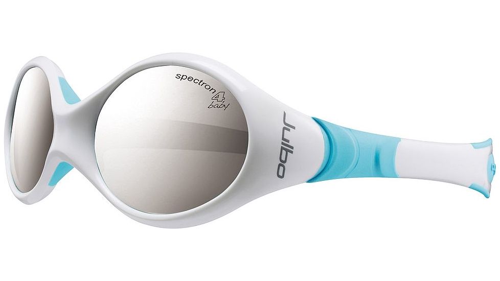 Julbo Looping 1 Single Vision Prescription Sunglasses, White / Blue Frame, Spectron 4 Baby Lens-J1892311CUSSV