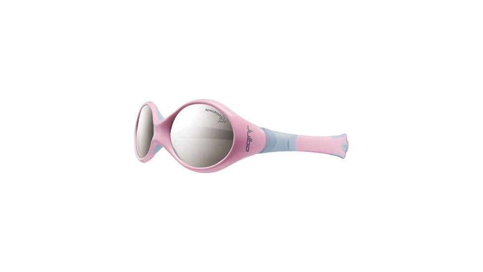 Julbo Looping 2 Kids Prescription Sunglasses + Cord with RX Single Vision Lenses for Babies 12-24 months, Frame Color Julbo Looping 2 Sunglasses - Pink/Blue