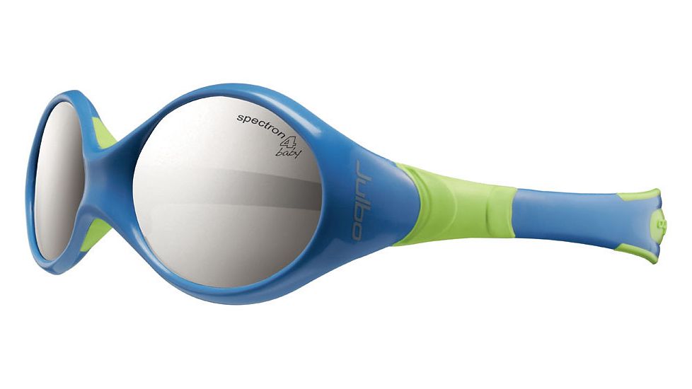 Julbo Looping 2 Progressive Prescription Sunglasses, Blue / Lime Frame, Spectron 4 Baby Lens-J332112CUSPR