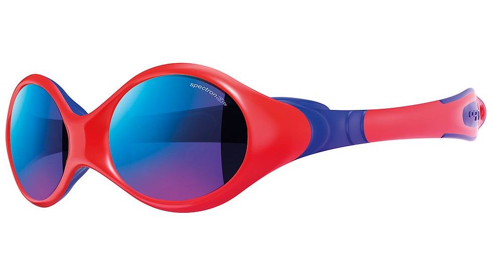 Julbo Looping 2 Progressive Prescription Sunglasses, Red / Blue Frame, Spectron 4 Baby Lens-J3321113CUSPR