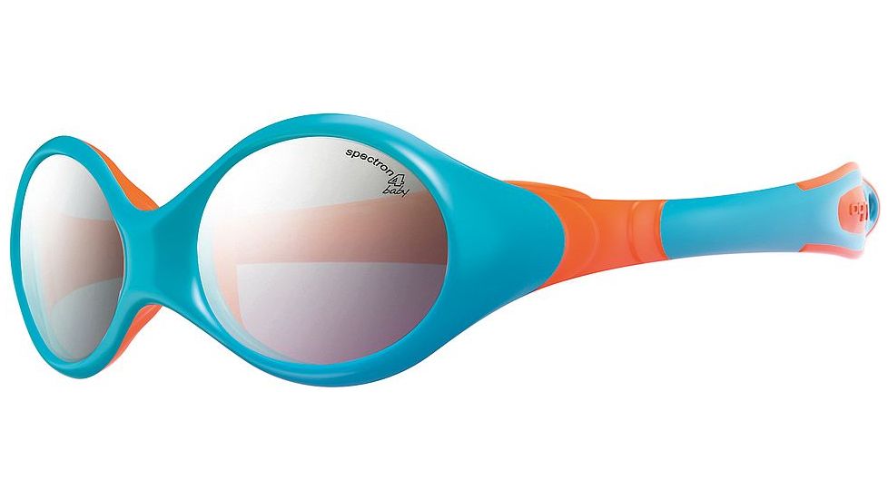 Julbo Looping 3 Single Vision Prescription Sunglasses, Light Blue / Orange Frame, Spectron 3 Cf Lens-3492336SV