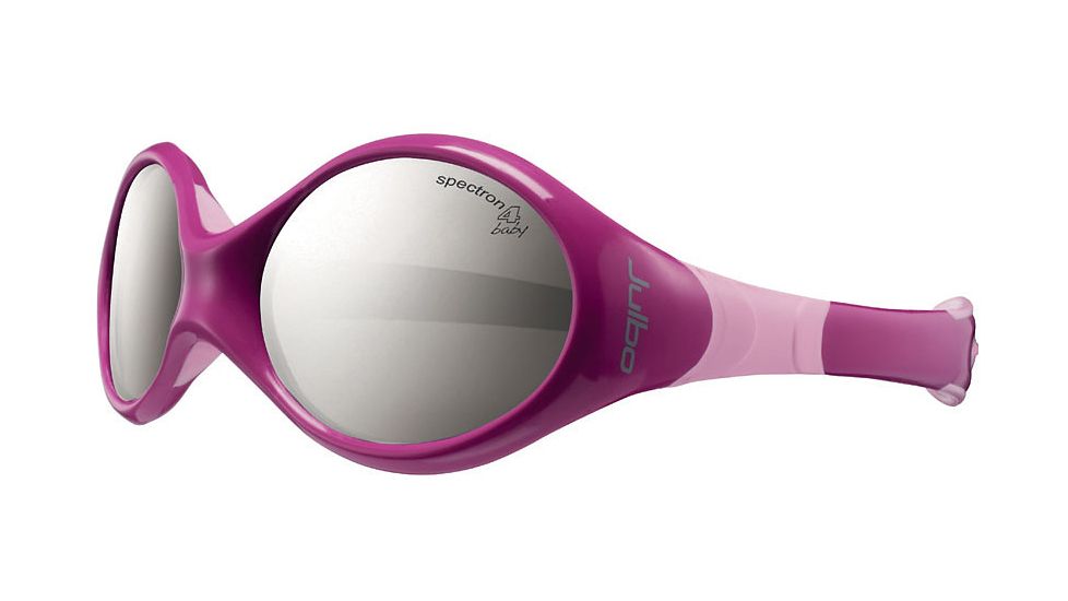 Julbo Looping 3 Single Vision Prescription Sunglasses, Plum / Pink Frame, Spectron 4 Baby Lens-349119SV
