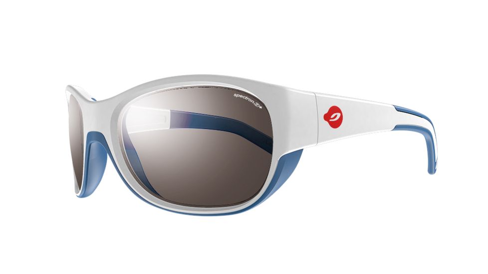 Julbo Luky Sunglasses with Spectron 3+ Lenses, White/Blue, 4-6 Years J4911111