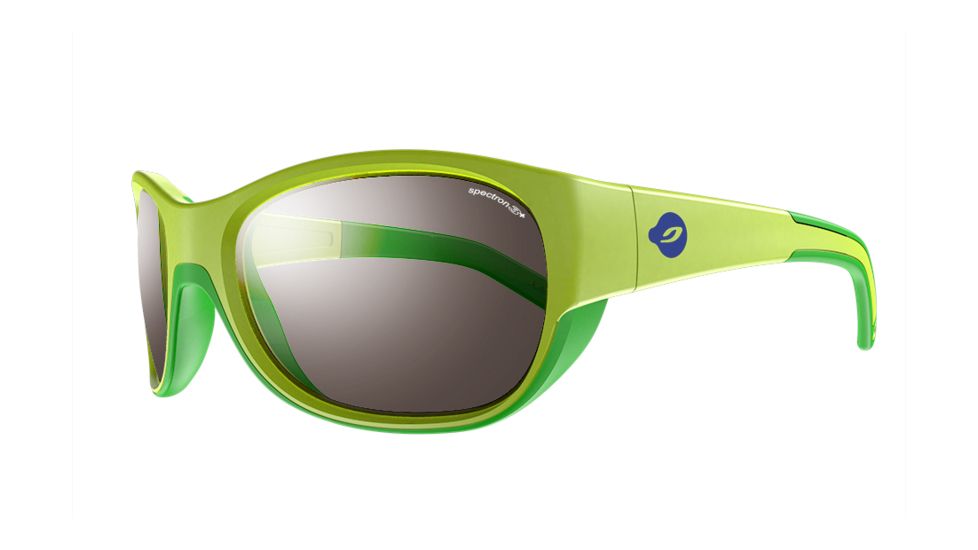 Julbo Luky Sunglasses with Spectron 3+ Lenses, Green/Green, 4-6 Years J4911116