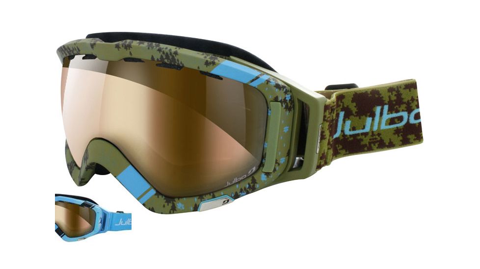 Julbo Orbiter Rx Insert Goggles - Blue Frame, Zebra Lens 72031121