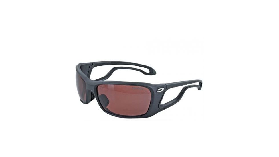 Julbo Pipeline Sunglasses - Soft Black/Black - Falcon Cat 2-3 Lenses 4287322