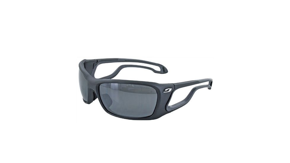 Julbo Pipeline Sunglasses - Soft Black/Grey -Polarized 3+, Grey tint 4289122